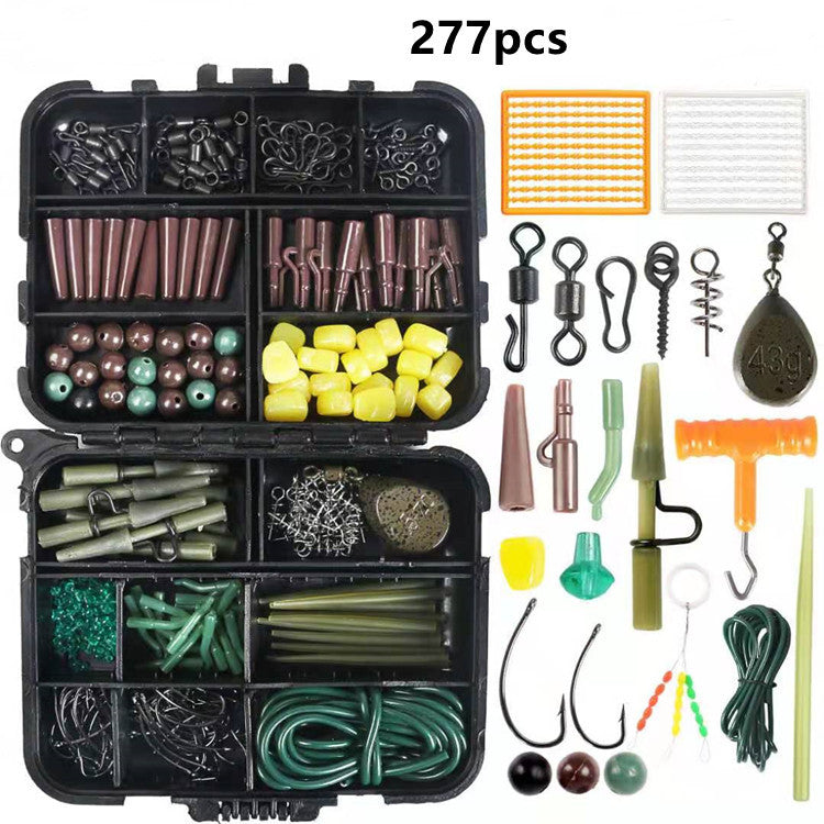 Set Premium Accesorii Pescuit 277 Piese pentru Crap si Feeder