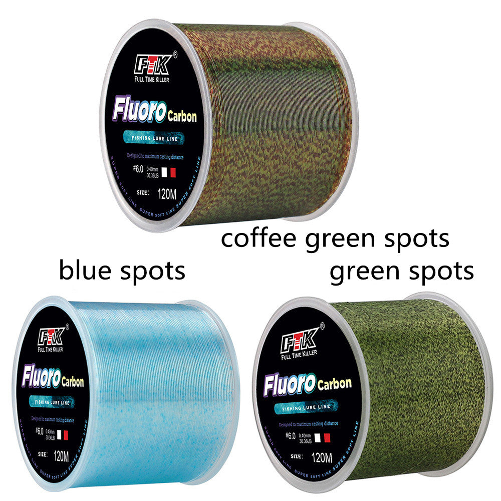 Fir Nylon Fluorocarbon 120M pentru Pescuit