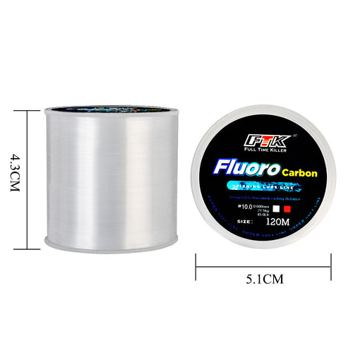 Fir Nylon Fluorocarbon 120M pentru Pescuit