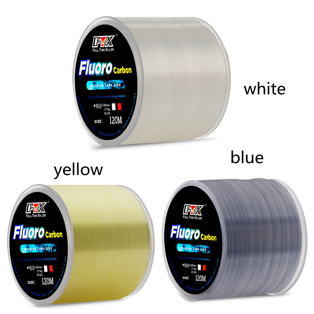 Fir Nylon Fluorocarbon 120M pentru Pescuit